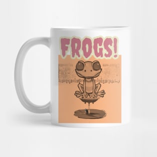 FROGS! From outer space! (Autumn Invasion) Mug